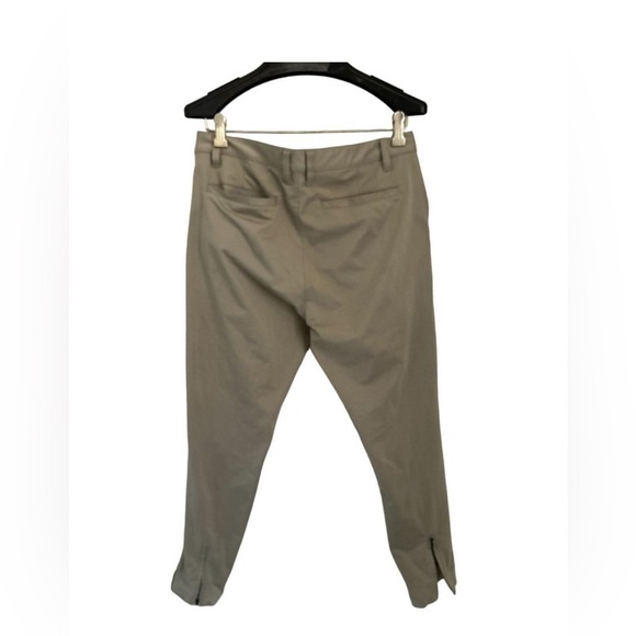 RHONE BBB Joggers Pants Zipped Leg Bottom Beige Color Size 32 - Picture 2 of 3